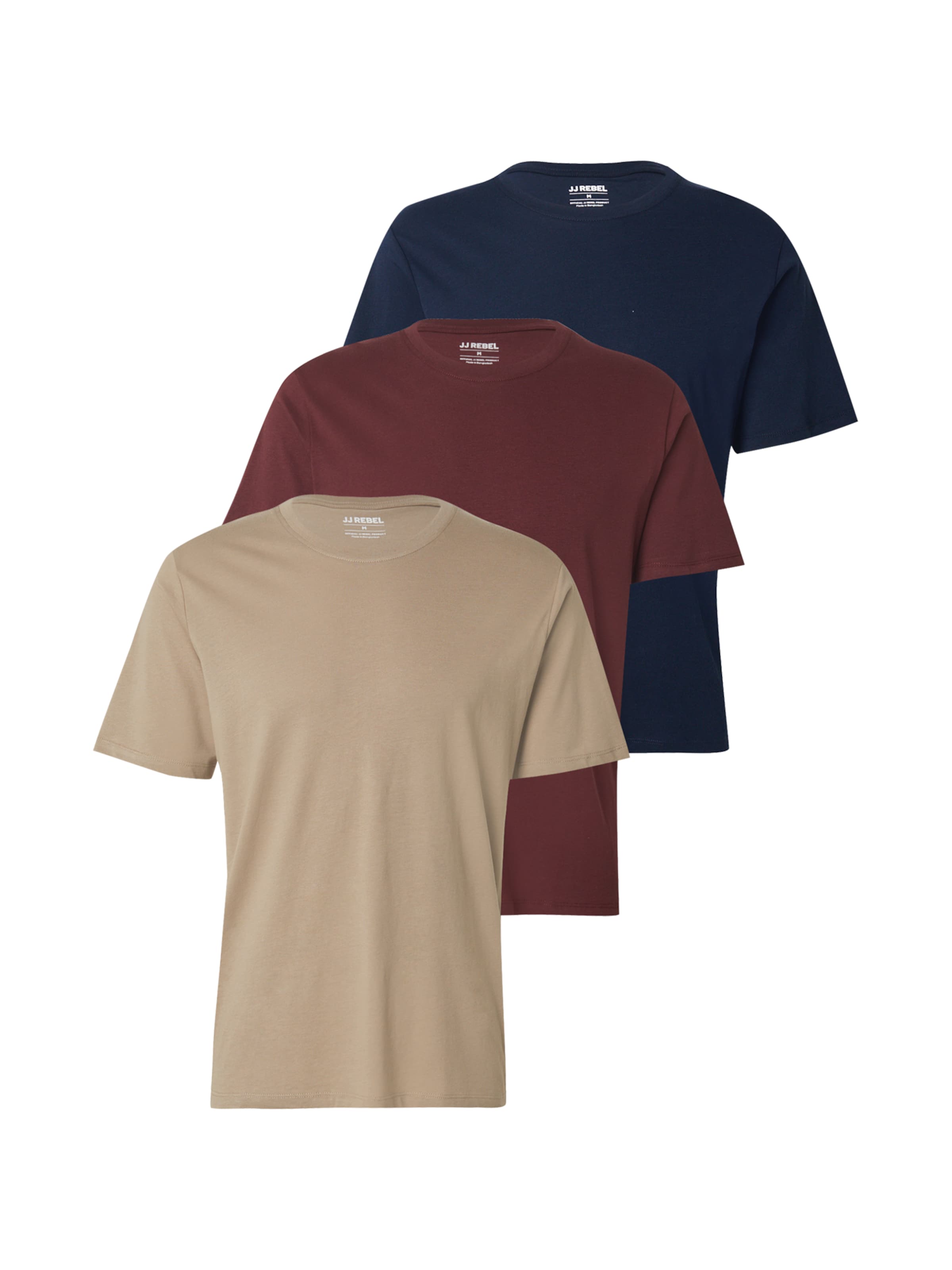 JJ Rebel Shirt in Beige: front