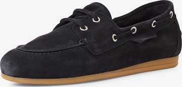 Mocassin Tamaris en bleu : devant