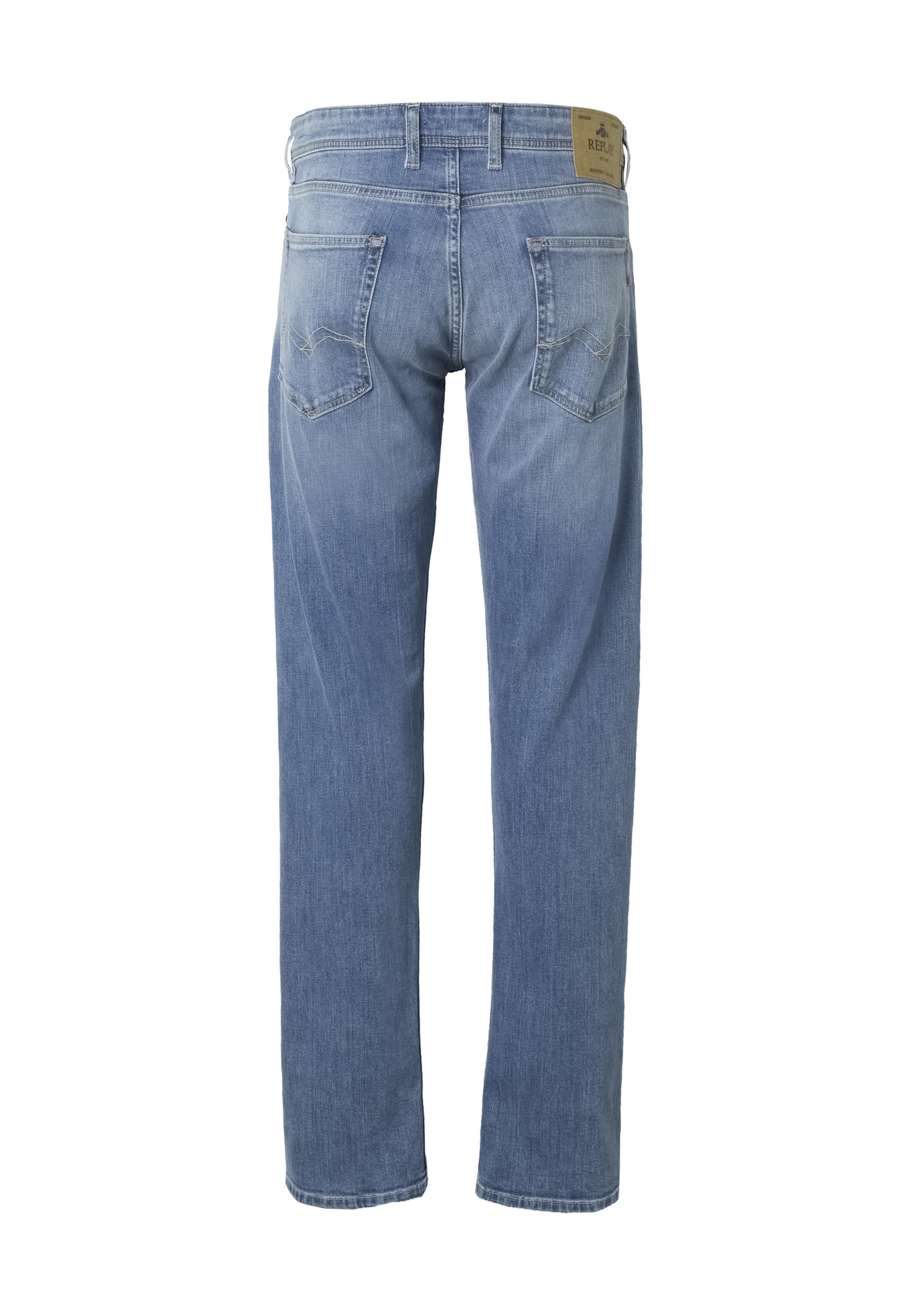 Regular Jean 'Grover' REPLAY en bleu