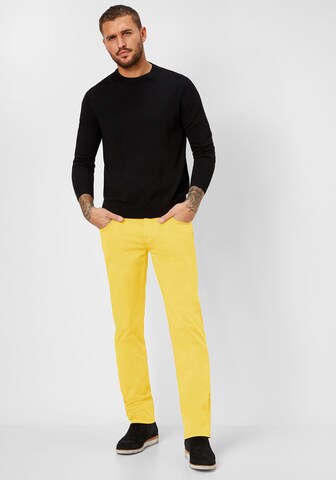 REDPOINT Regular Pants in Yellow