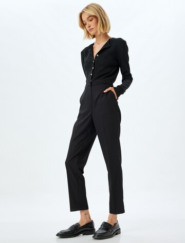 Koton Regular Pantalon in Zwart