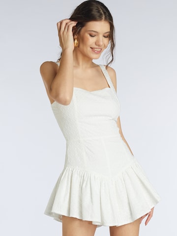 Robe d’été 'MADEIRA' KAN en blanc