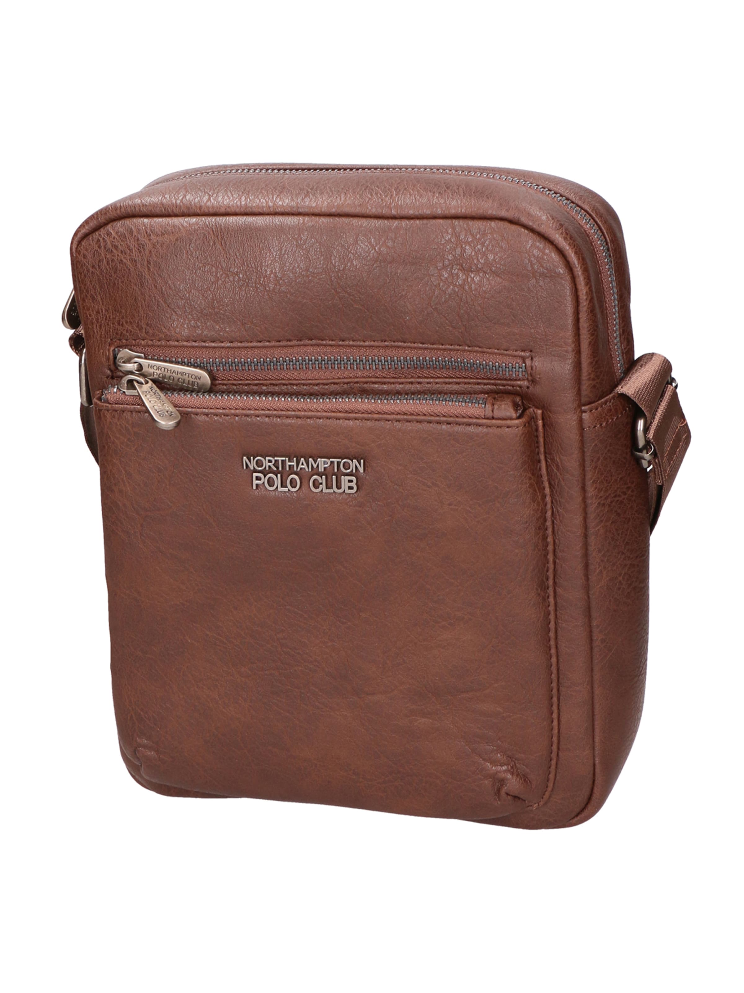 Northampton Polo Club Schoudertas in Bruin: voorkant