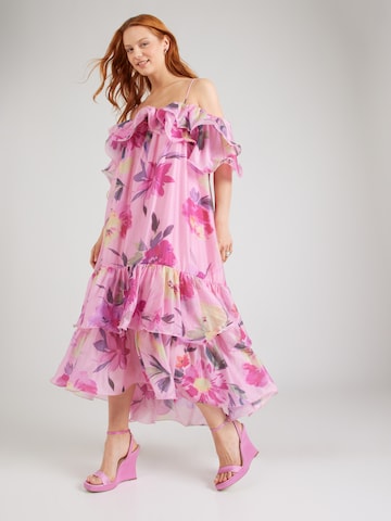 & Other Stories Evening dress in Pink: front