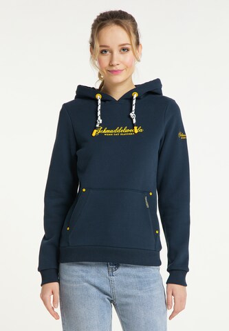 Schmuddelwedda Sweatshirt i blå: forside