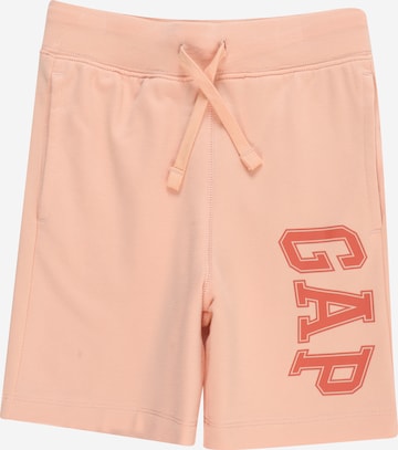 GAP Regular Broek in Oranje: voorkant