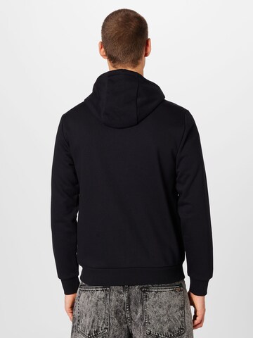 Hackett London Zip-Up Hoodie in Black