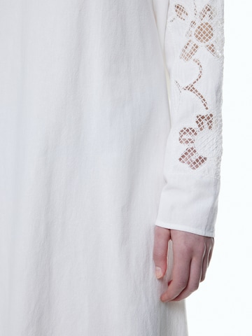 EDITED Kleid 'Aleka' (GOTS) in Weiß