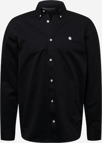 Carhartt WIP - Camisa de negocios 'Madison' en negro: frente