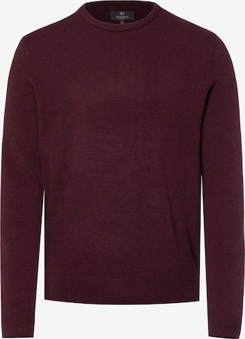 Pull-over Nils Sundström en violet : devant