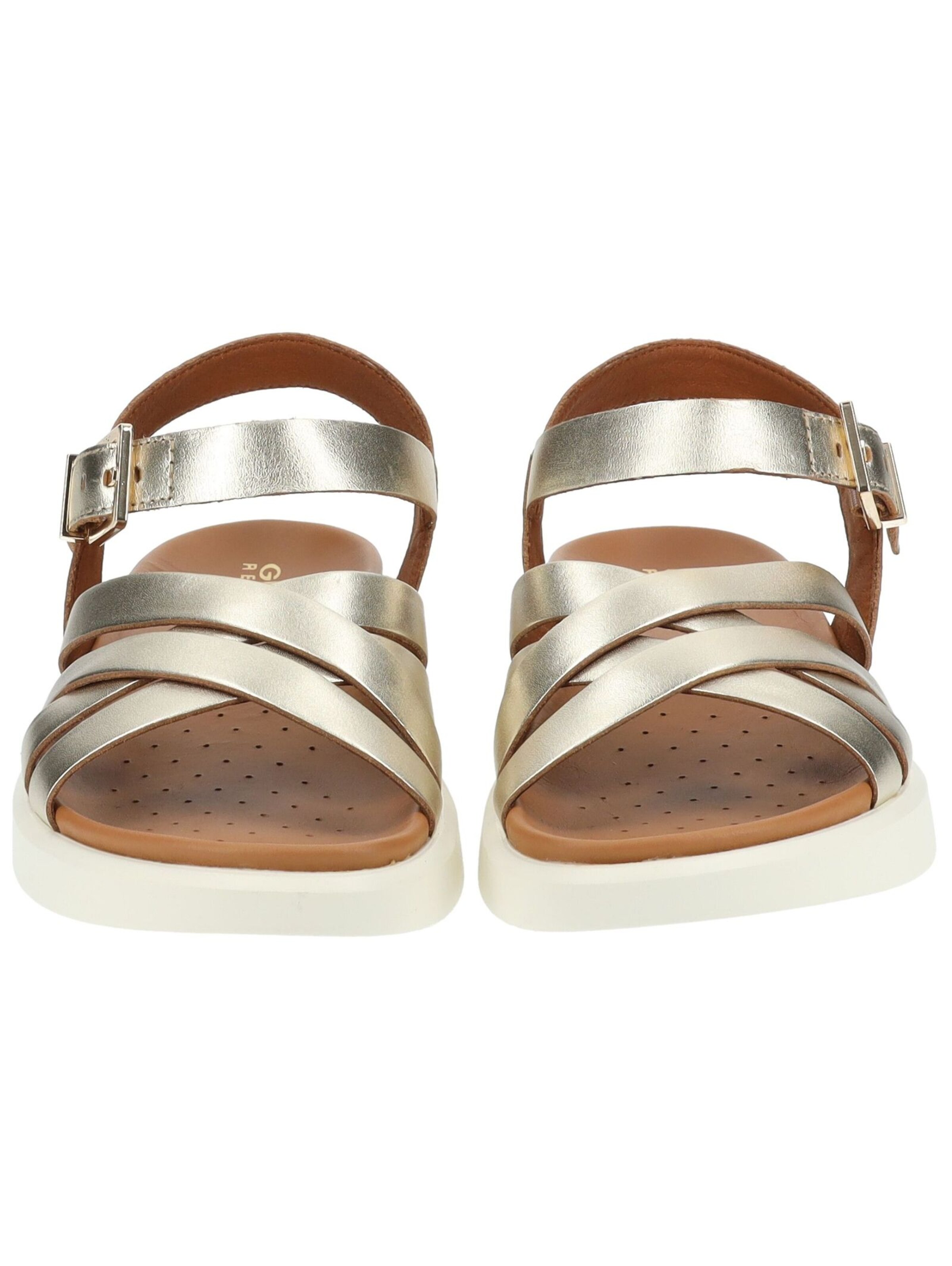 GEOX Strap Sandals in Gold