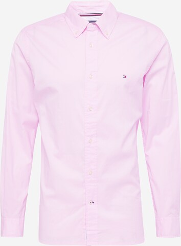 Chemise TOMMY HILFIGER en rose : devant