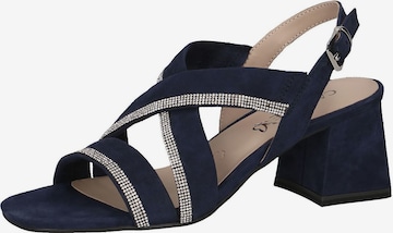 CAPRICE Sandals in Blue: front