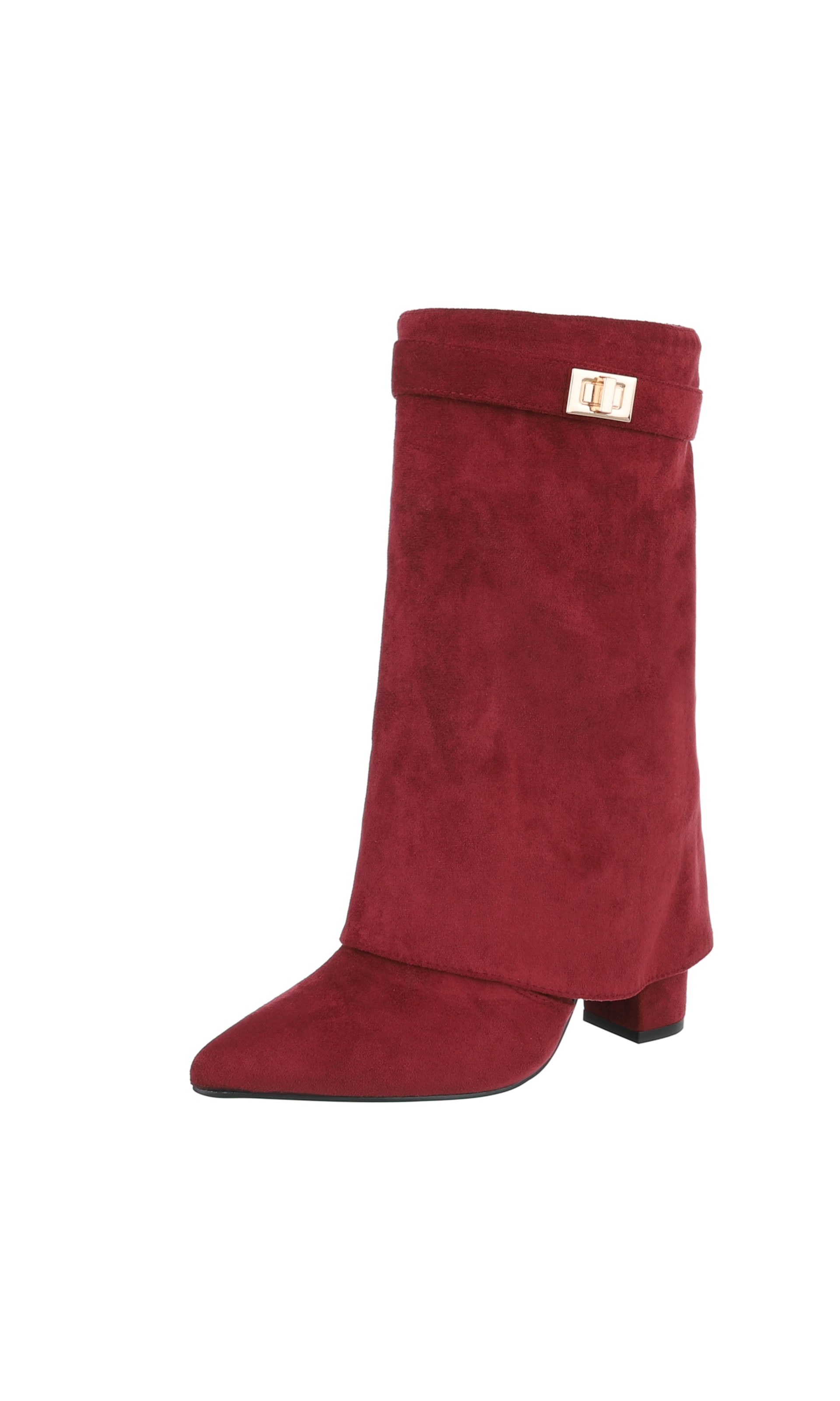 Ital-Design Stiefel in Rot: Vorderseite