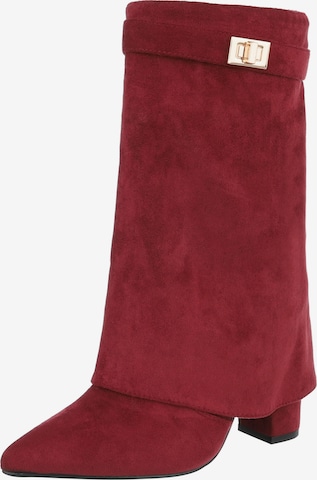 Ital-Design Boots in Red: front