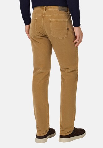 Coupe slim Pantalon Boggi Milano en marron