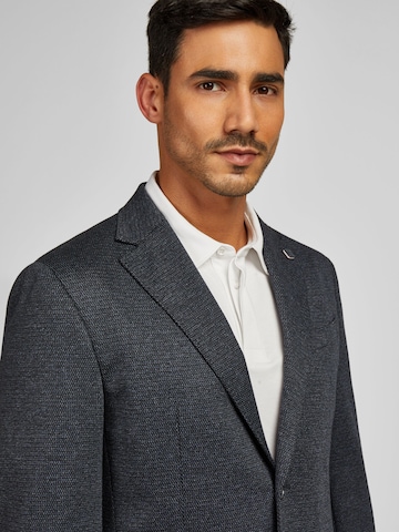 Coupe regular Veste de costume HECHTER PARIS en bleu