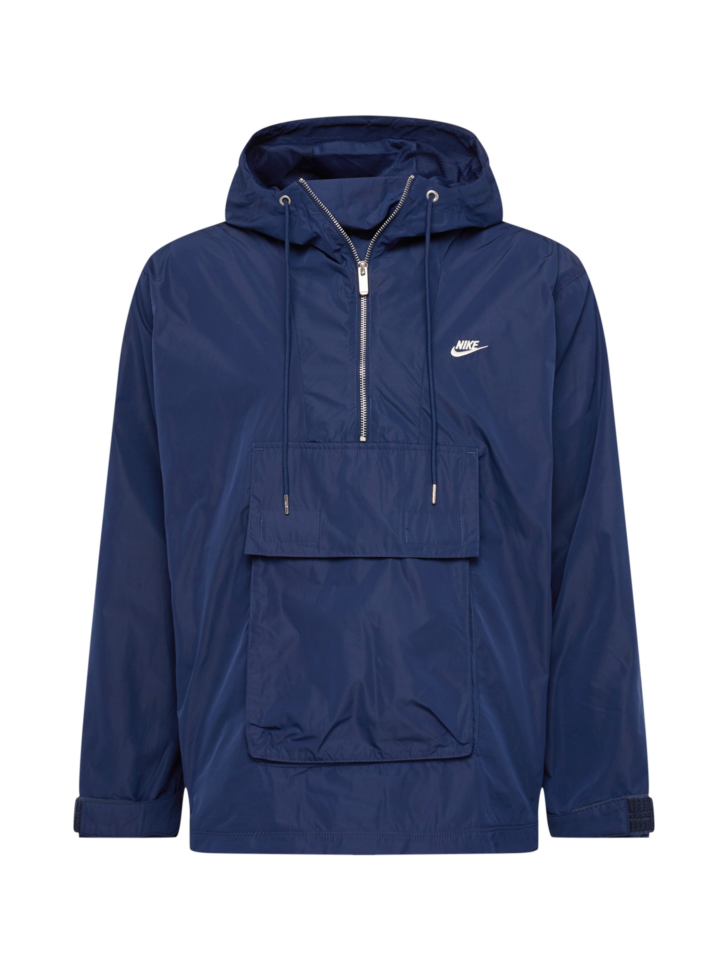 NIKE Sportovní bunda – modrá: přední strana