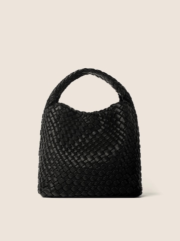 L37 HANDMADE SHOES Handtas 'MYSTIC CITY' in Zwart: voorkant