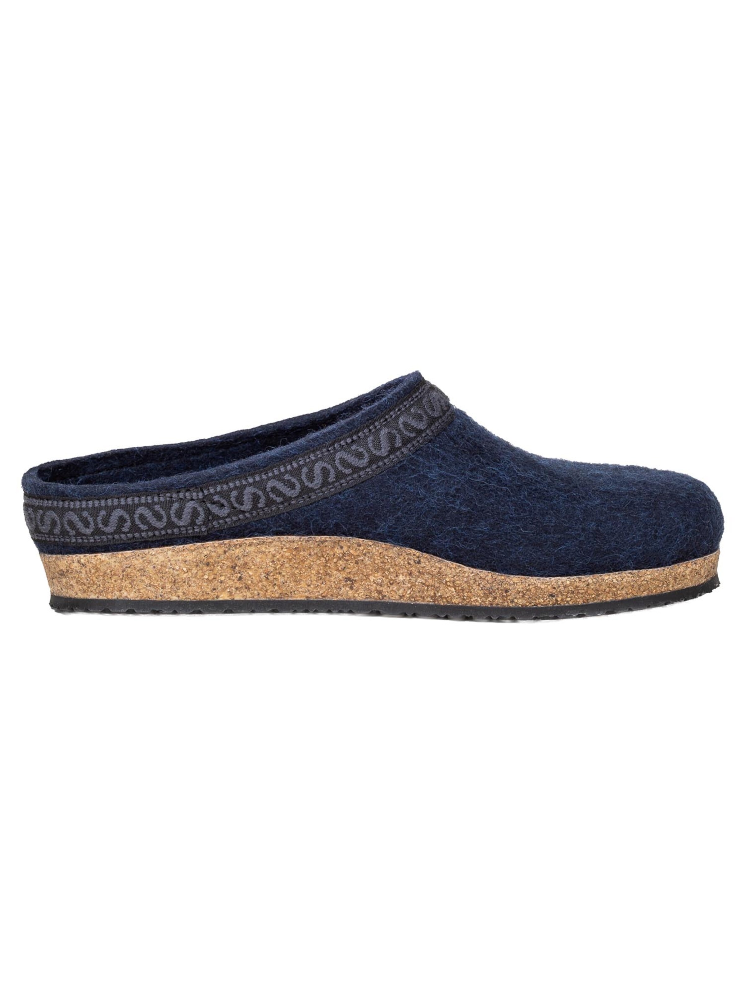 Stegmann Clogs 'Filz'‌‌‌‌‌‌‌‌‌‌ in Blau