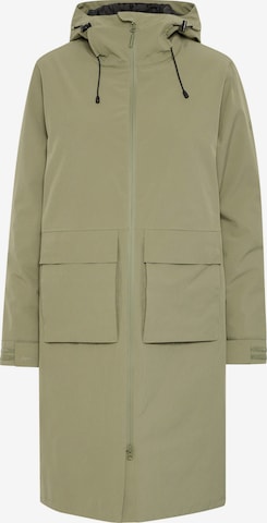 North Bend Outdoor Jacket 'Karina' in Green: front