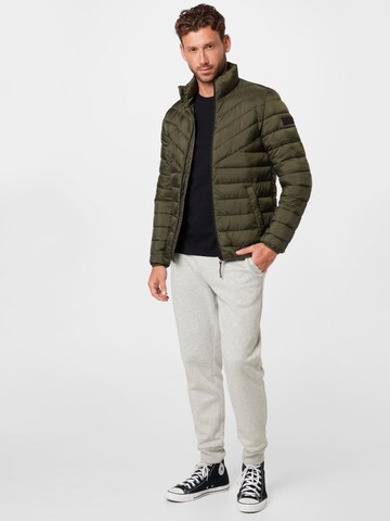 TOM TAILOR DENIM Between-Season Jacket in Green