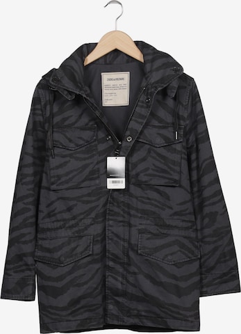 Zadig & Voltaire Jacke S in Grau: Vorderseite