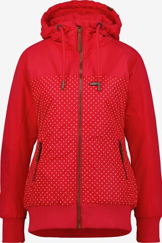 Alife and Kickin Jacke 'MaliaAK B' in Rot: predná strana