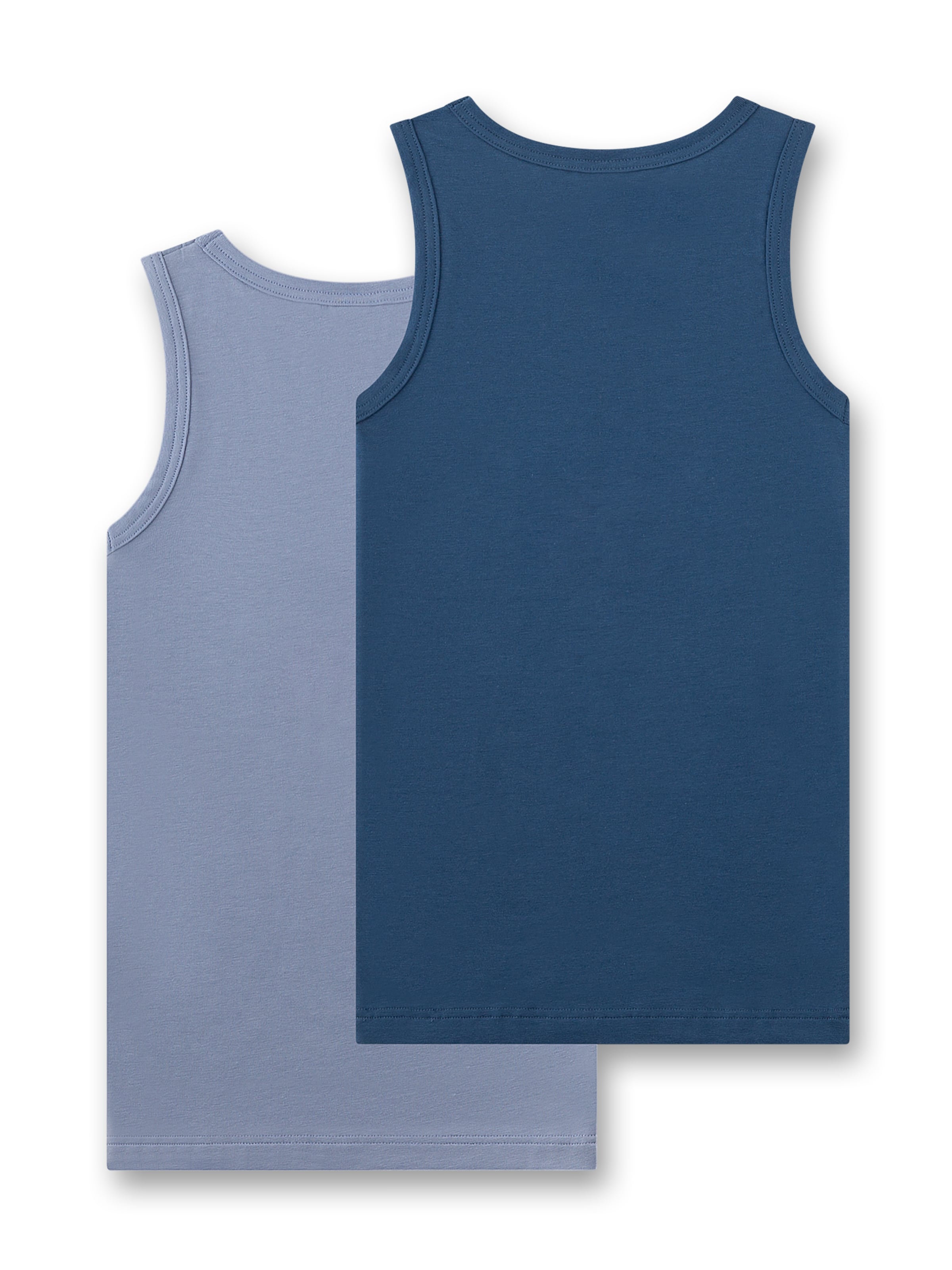 Maglietta intima di Sanetta in blu