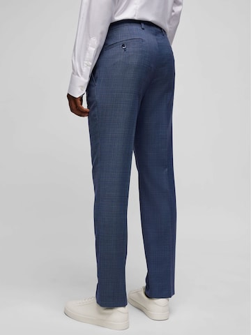 HECHTER PARIS Regular Pantalon in Blauw