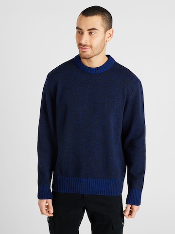 River Island Sweater in Blue: front