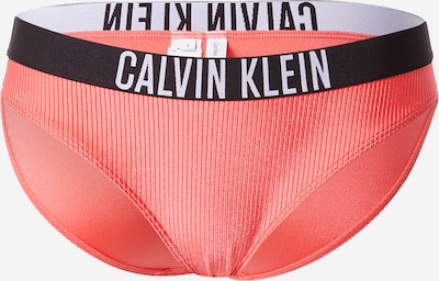 Calvin Klein Swimwear Bikinihousut 'Intense Power' värissä koralli / musta / valkoinen, Tuotenäkymä