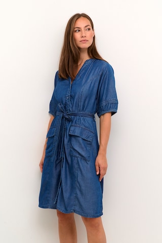 Robe 'Molly' Cream en bleu : devant