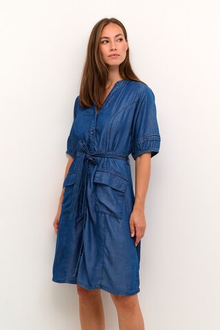 Robe 'Molly' Cream en bleu : devant