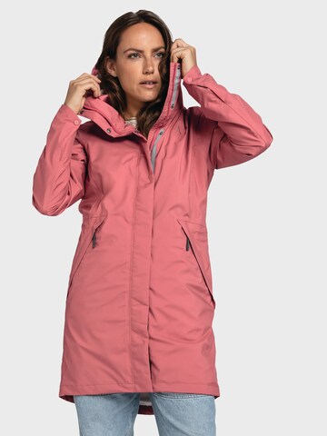 Schöffel Outdoor jacket 'Sardegna' in Pink: front