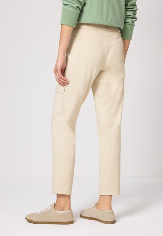 STREET ONE Slim fit Cargo Pants in Beige