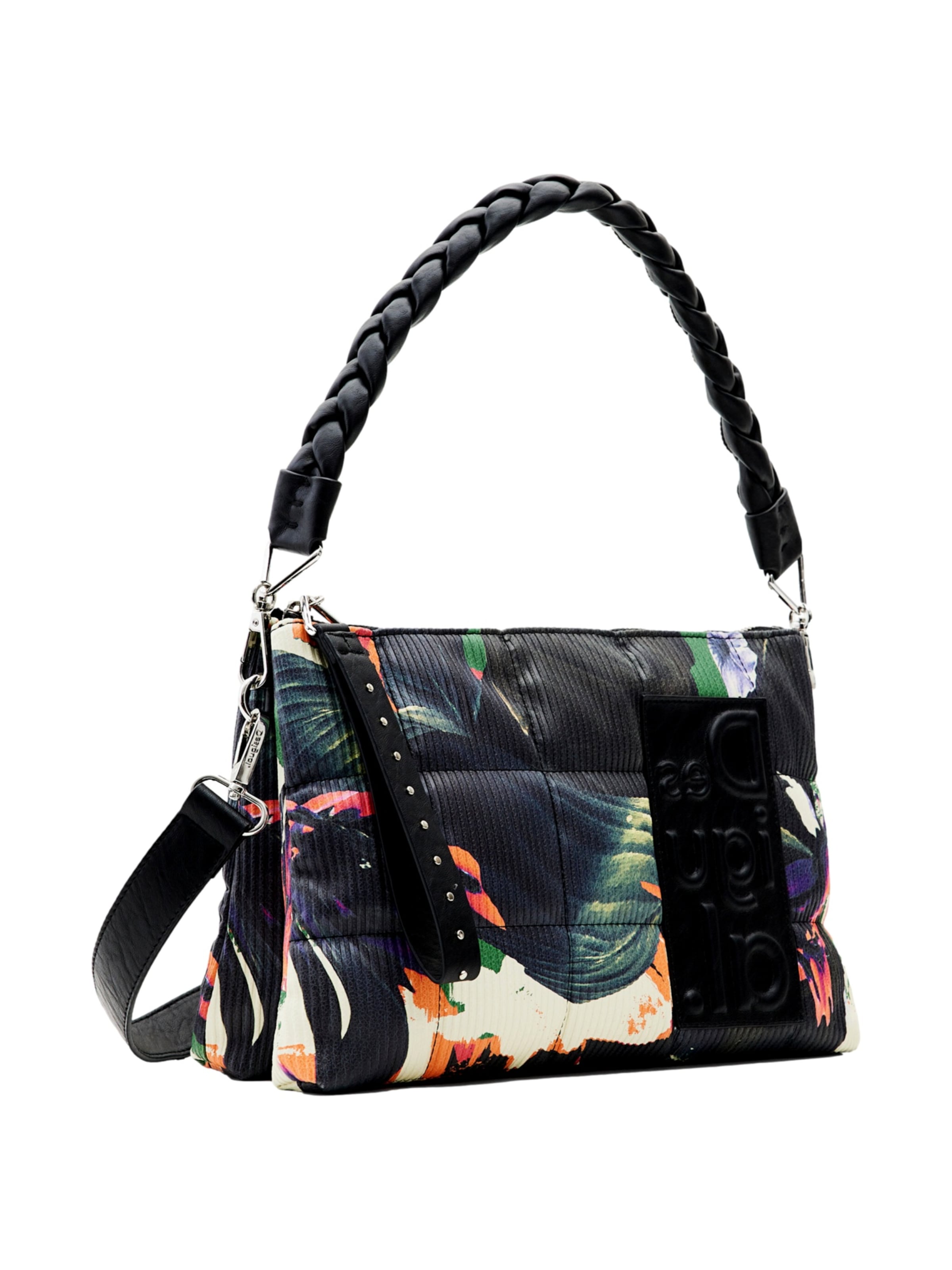 Desigual Skuldertaske 'MENSAJES' i sort