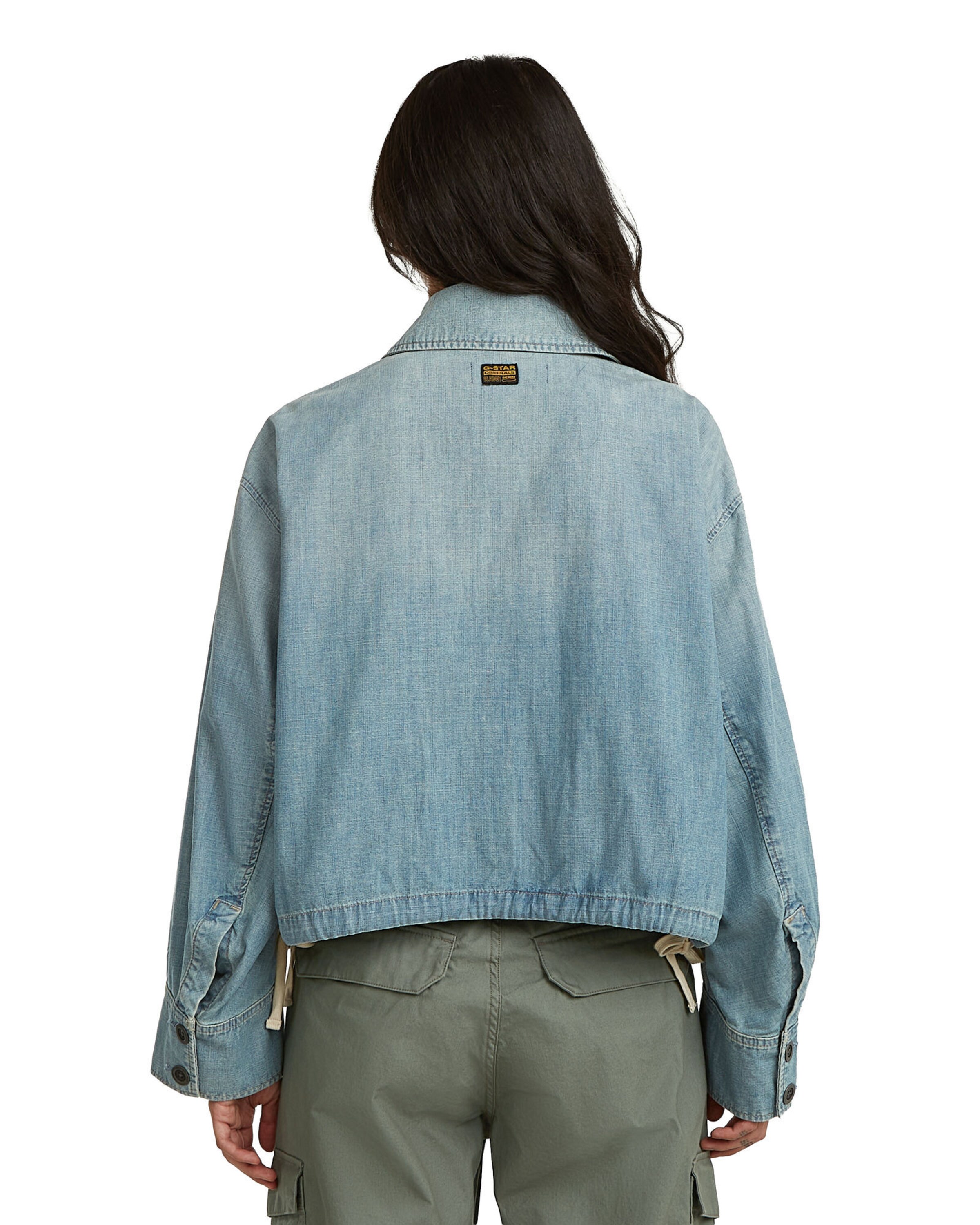 G-STAR Between-season jacket 'Parachute Oversized Jacket' in Blue