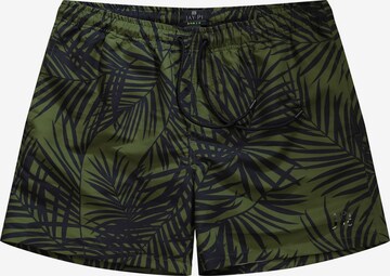 Shorts de bain JAY-PI en vert : devant