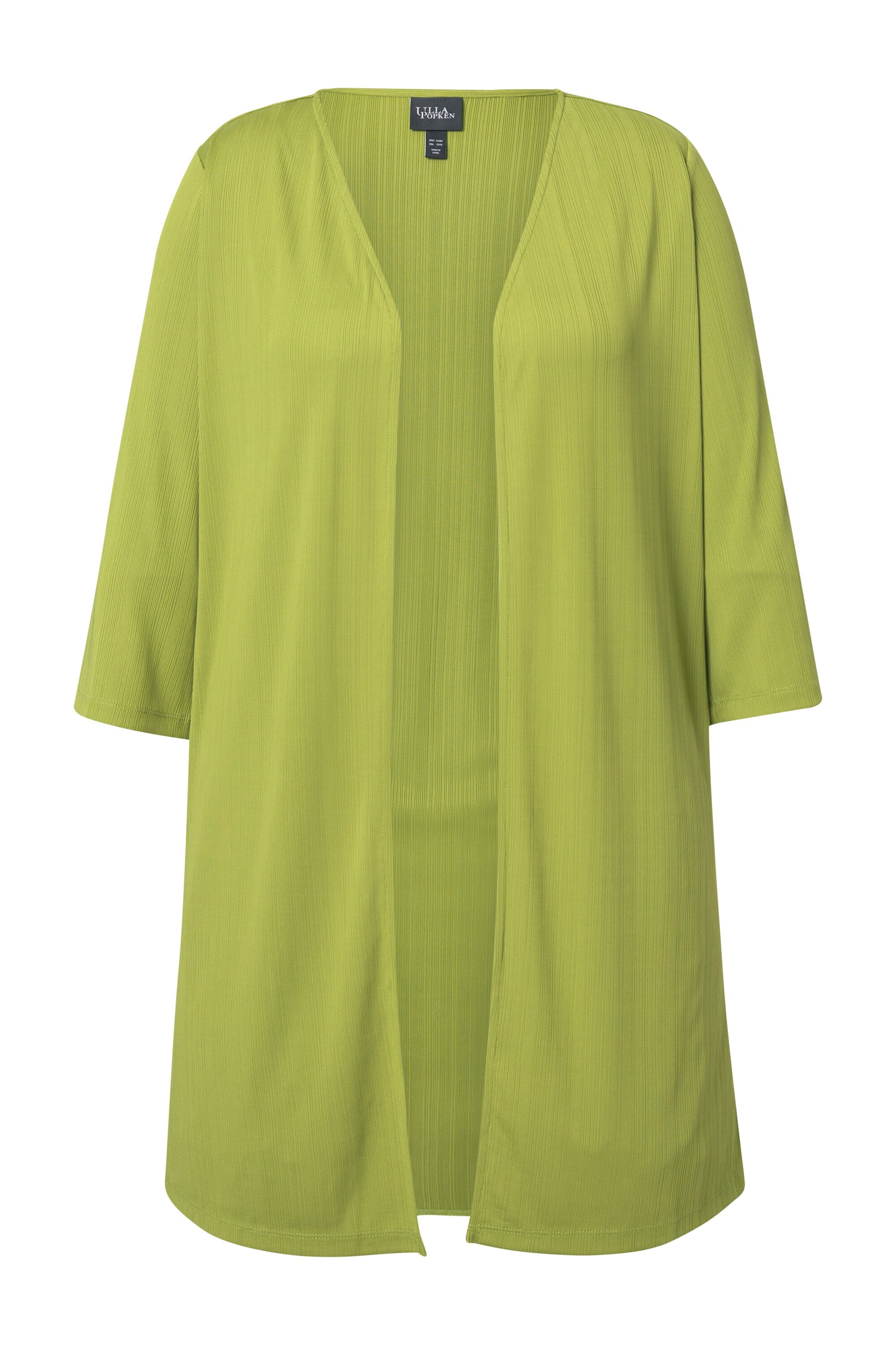 Ulla Popken Strickjacke in Grün: Vorderseite