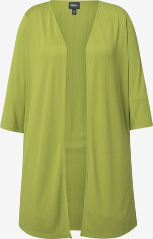 Ulla Popken Strickjacke in Grün: Vorderseite