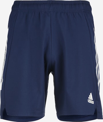 ADIDAS SPORTSWEAR Regular Workout Pants 'Condivo 21 Primeblue' in Blue: front