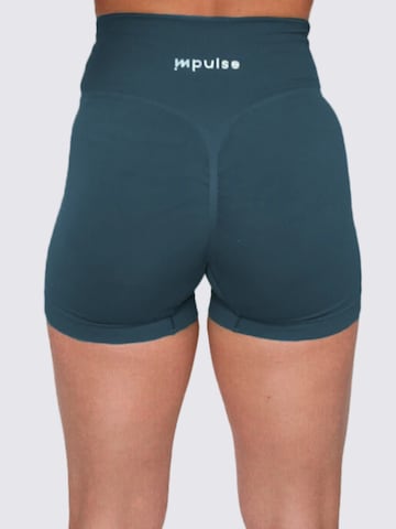 Impulse Fitwear Skinny Sports trousers 'Elevate' in Green