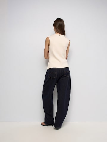 Salsa Jeans Vest in Beige