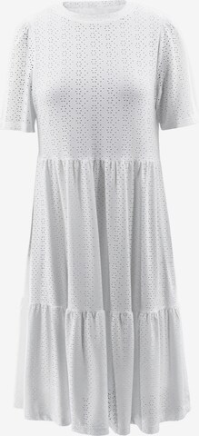 Robe 'Ghost Story' AIKI KEYLOOK en blanc : devant