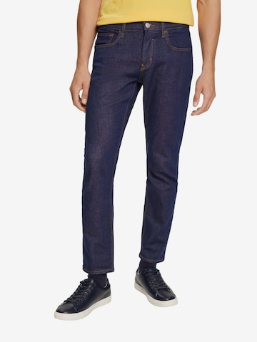 ESPRIT Slimfit Jeans in Blauw: voorkant