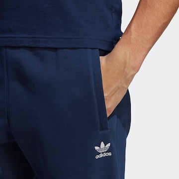 ADIDAS ORIGINALS Tapered Pants 'Trefoil Essentials' in Blue