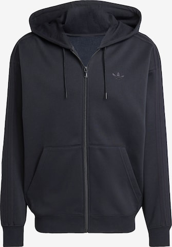 ADIDAS ORIGINALS Суичъри с качулка 'Adicolor' в черно: отпред
