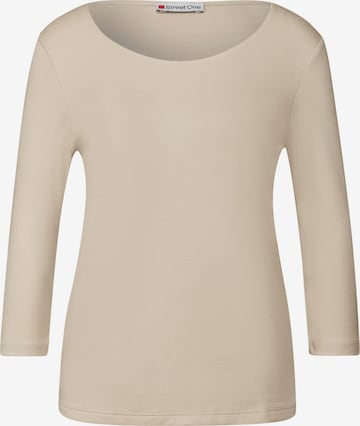 STREET ONE Shirt in Beige: Vorderseite