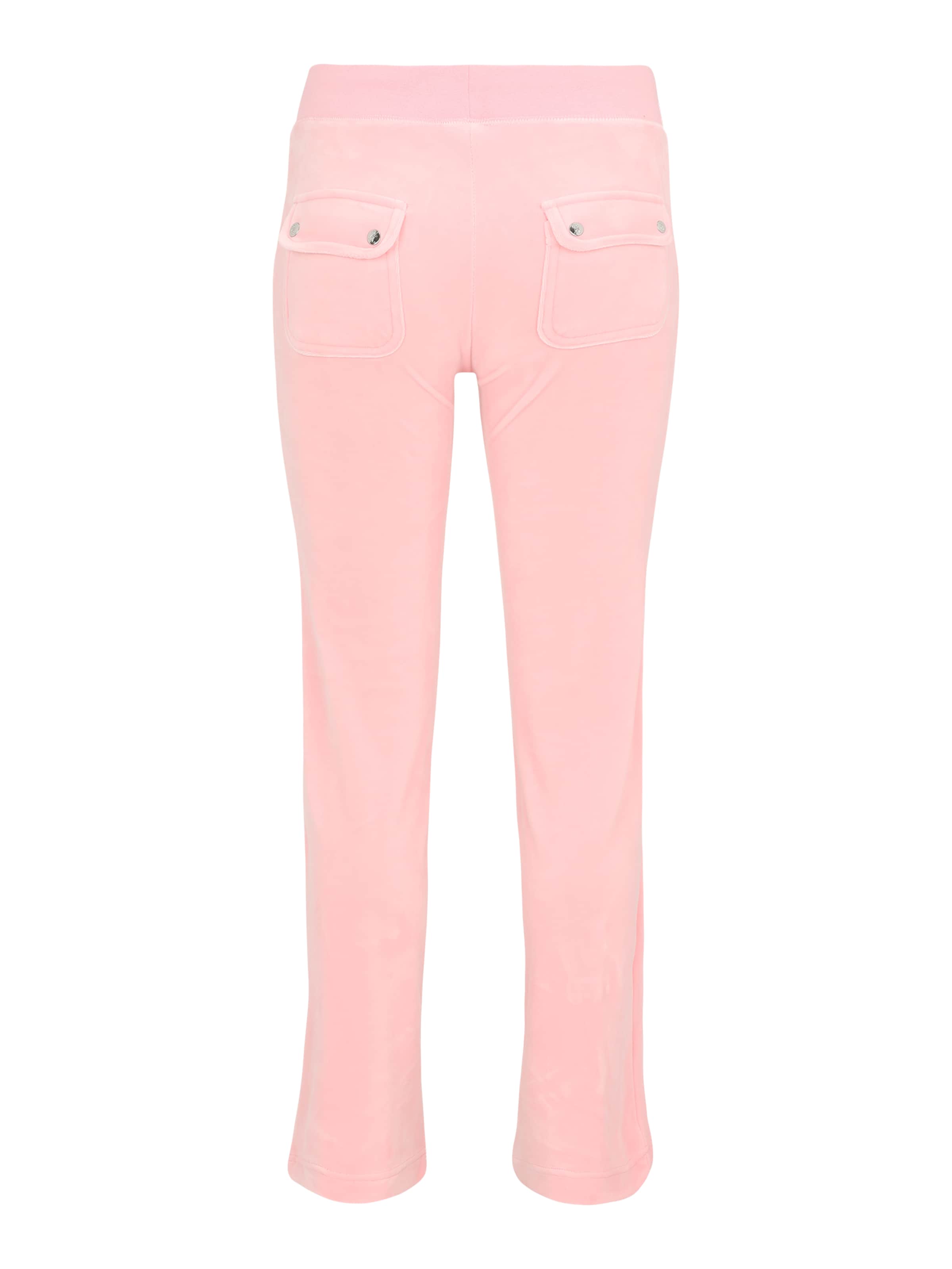 Juicy Couture Petite Flared Παντελόνι 'DEL RAY' σε ροζ